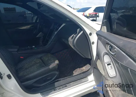 2019 Infiniti Q50 3.0T Red Sport 400 from USA, damaged, VIN JN1FV7AP4KM760365